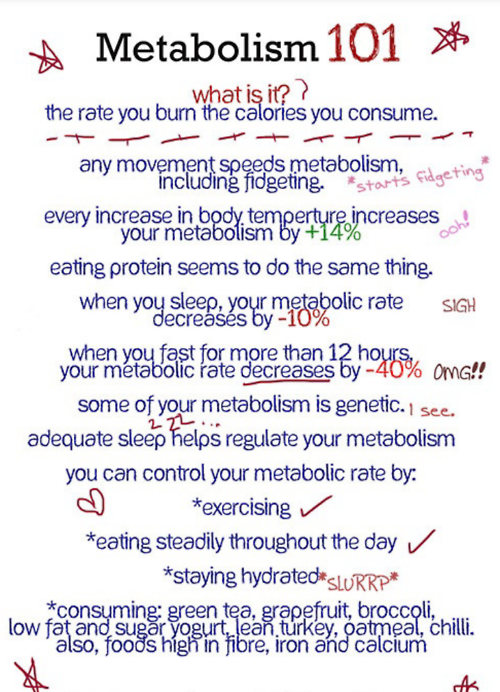 Tips to boost your metabolism to lose weight fast.